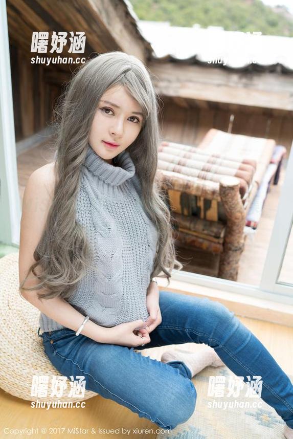 MiStar魅妍社 - 黄歆苑的女孩作品集，高清里藏着多少戏谑感？