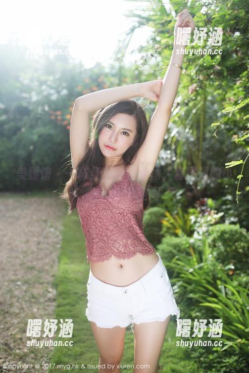 美媛馆-小夕juju 美媛馆 - 一抹红,不止是裙,套图里的小夕juju与空间