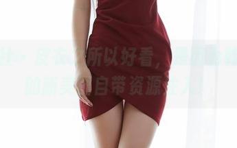 蜜桃社 – 皮衣之所以好看，是因为韩贝贝的新美图自带资源注入！